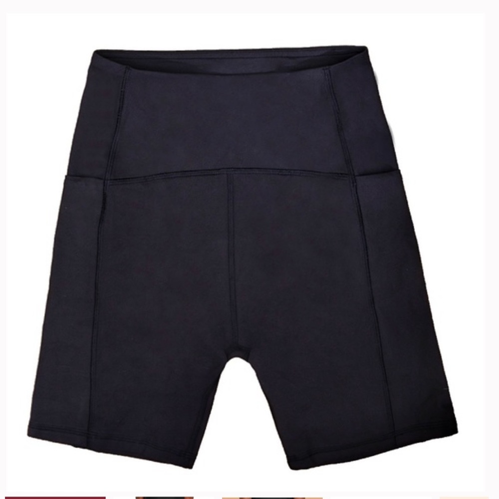 THINX 'Light Absorbancy' Cycle Shorts in Black size small